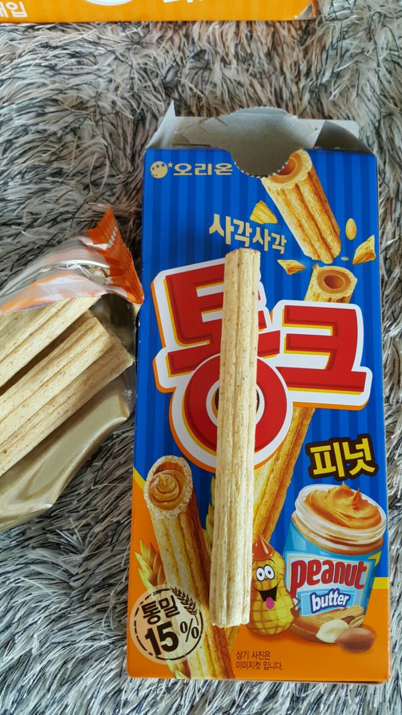 (오리온 과자) 통크 피넛 : 네이버 블로그