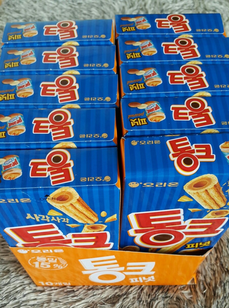 (오리온 과자) 통크 피넛 : 네이버 블로그