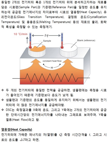  시차주사열량계(Differential Scanning Calorimeter, DSC)