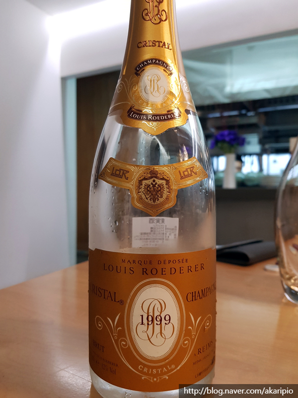  Champagne Louis Roederer, Cristal, Brut, 1999 (루이 로드레 / 뢰더러, 크리스탈 브륏)