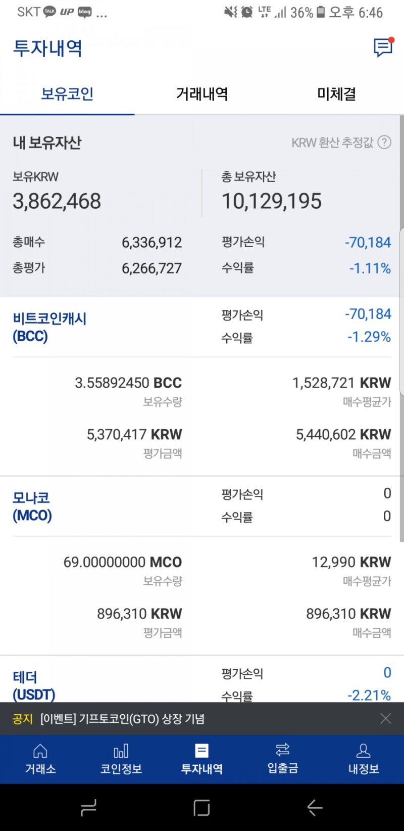 4월29일 가상화폐 근황 : 네이버 블로그