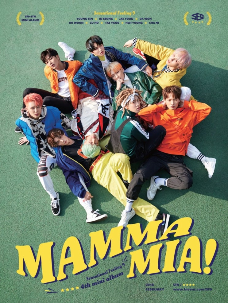  SF9 맘마미아