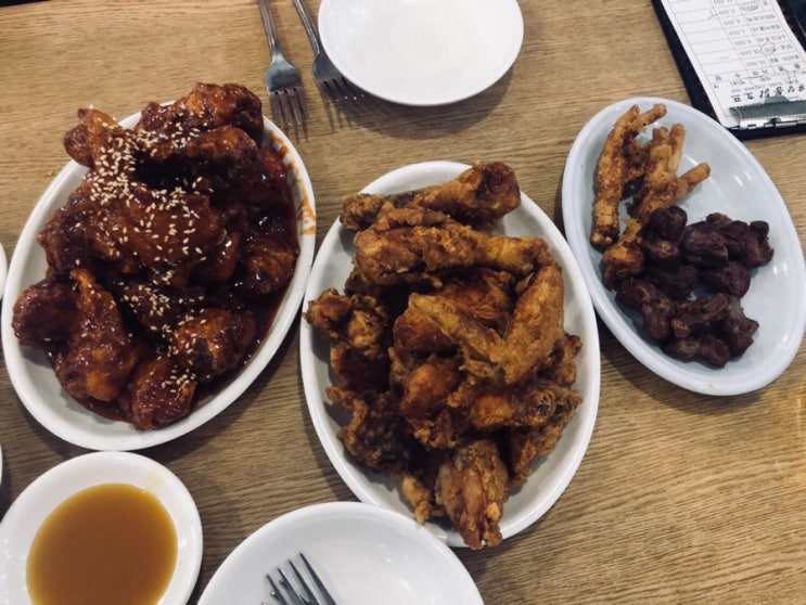  수원 남문 맛집가이드v 내가제일좋아하는 맛집 2곳! 한번에~~ 통닭골목 용성통닭과 유동골뱅이 ^^