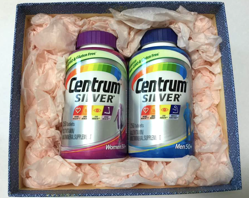 [Centrum] 무료배송 센트룸 실버우먼 250정 + 센트롬 실버맨 250정 1+1 선물 세트(선물포장)
