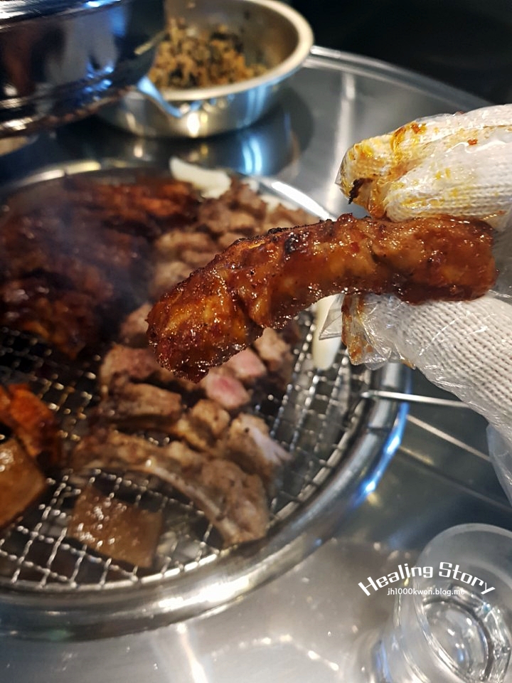  별내 갈비 맛집 한 입에 먹는 수상한쪽갈비