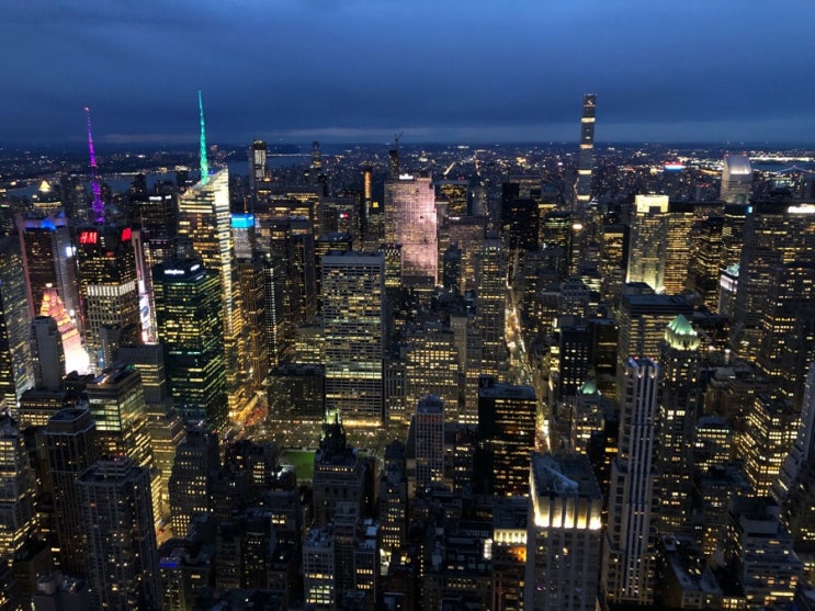 뉴욕 여행 | 맨해튼 엠파이어 스테이트 빌딩 | 닌텐도 | FIVE GUYS | 한인 마트