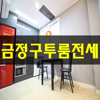 금정구투룸전세:: 마지막한개남은 전세,신축 첫입주