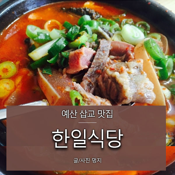  예산 삽교 맛집 한일식당 소머리국밥