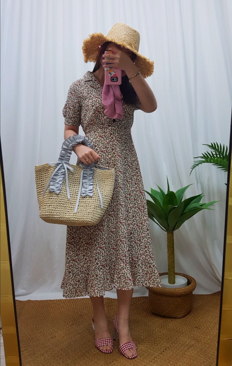 [ 20대여자쇼핑몰 ] 패션풀, 쉬폰 롱원피스 존예:)