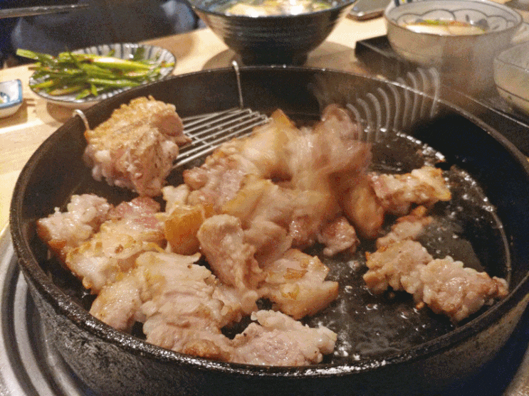  대구삼겹살맛집 눈꽃삼겹살 수성구맛집 눈꽃을나누다 불꽃삼겹살