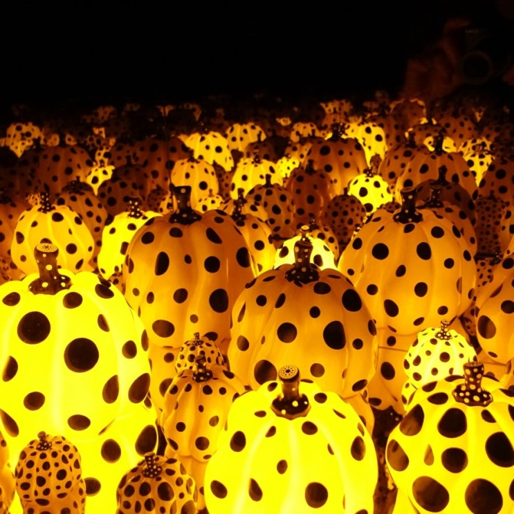 #180505 3일차 도쿄 여행, 쿠사마야요이 뮤지엄 YayoiKusama Museum