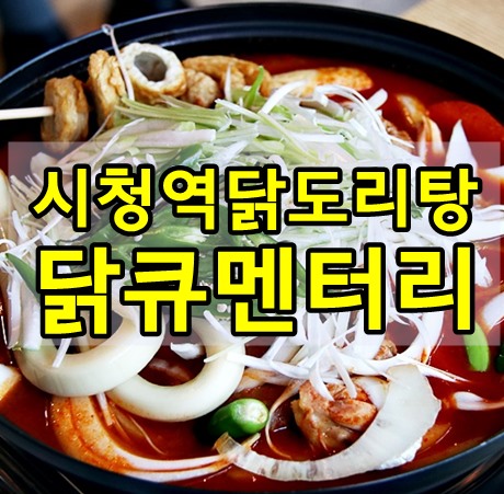(시청역 닭도리탕/닭볶음탕)으로 소문난 닭큐멘터리 코스 정말 푸짐해요