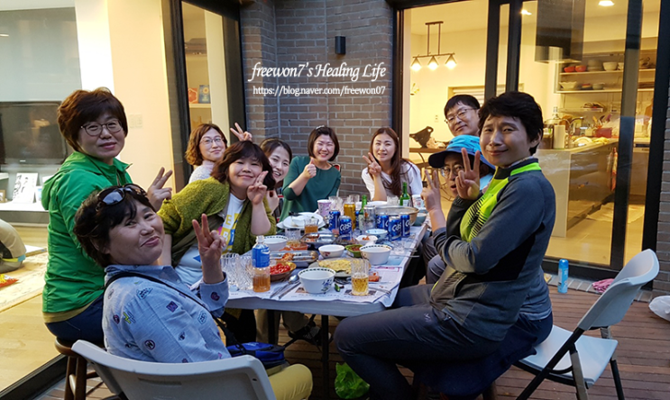  힐링 집들이