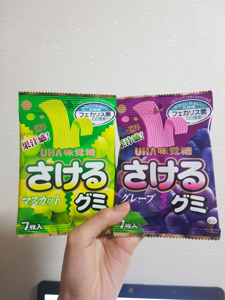  (짧뷰) 일본 찢어먹는 젤리 《사케루 구미》