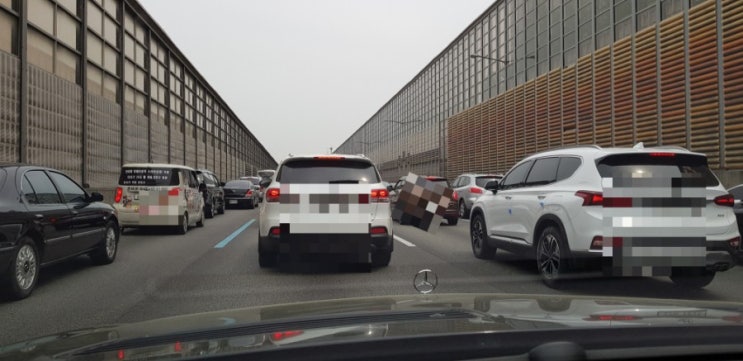  영동고속도로 교통상황 이게 말이돼?