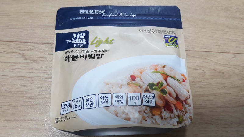 더온 전투식량 해물비빔밥 라이트