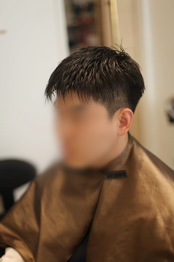 남자 직모 짧은머리 포마드펌 으로 굿~~!! : 네이버 블로그