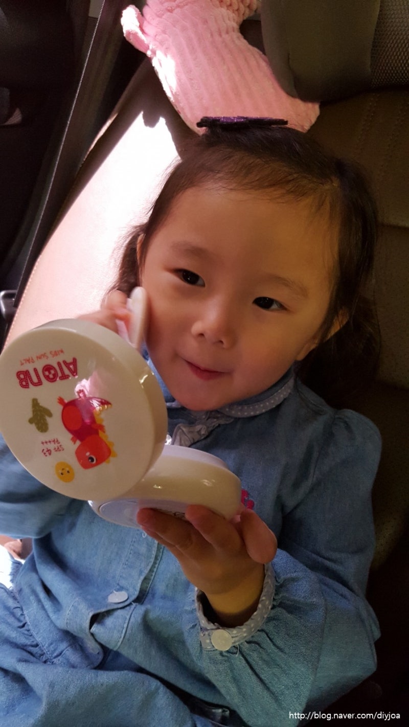 어린이썬쿠션 자외선차단도 톡톡 재미있게 키즈썬팩트!