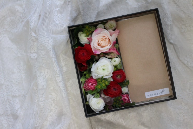 뜻밖의 행복 기프트 플라워 박스 : gift flower box