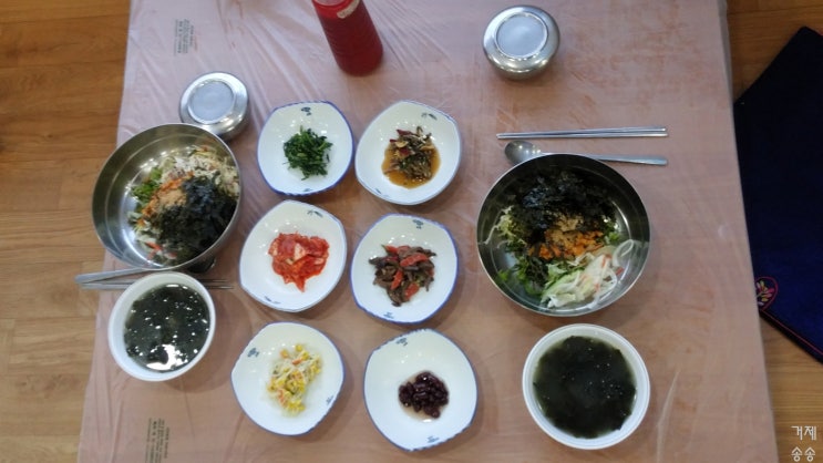  거제 학동맛집으로 소문난 용바우횟집 - 거제송송