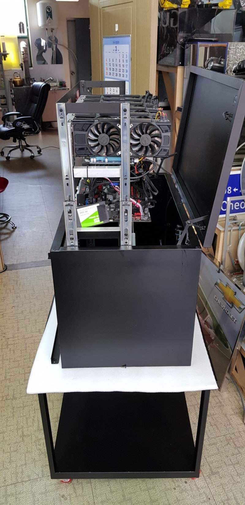 비트코인 채굴기 자체 개발 제작 완성 : 네이버 블로그