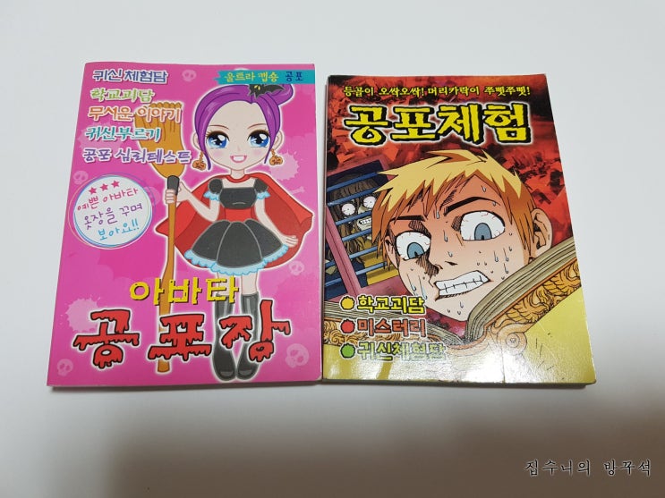  [매일매일 버리기]D+181_작은 공포 책