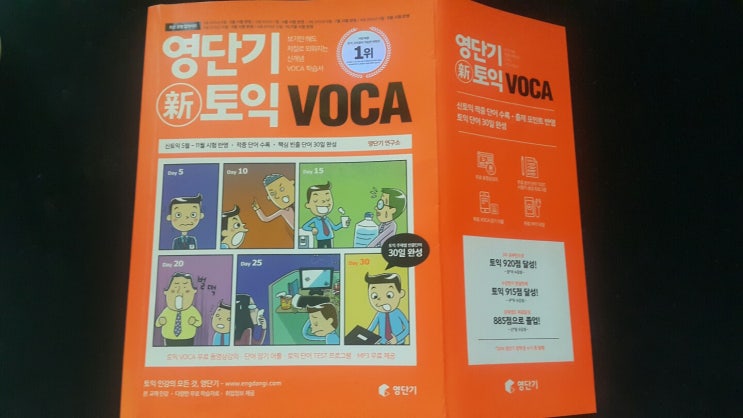  영어 공부 - 영단기 신토익 보카 (영단어 책)