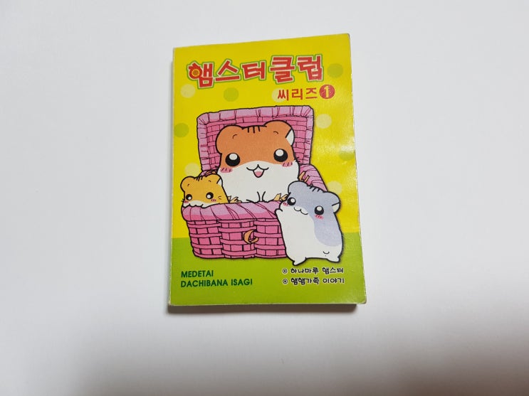  [매일매일 버리기]D+178_작은 햄스터클럽 책