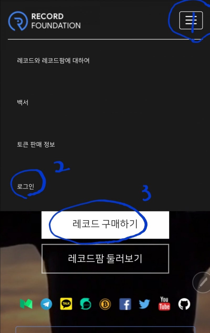 코인 ico 레코드파운데이션 메인세일 참여방법 : 네이버 블로그