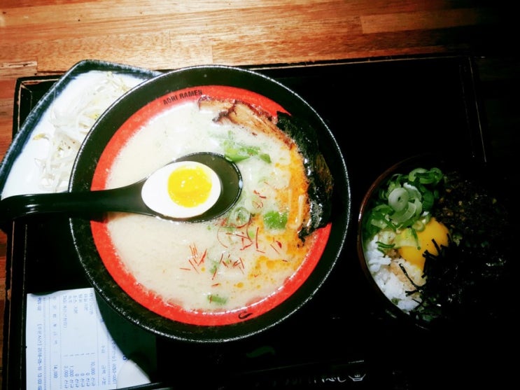  핫한 승리 아오리라멘집 방문