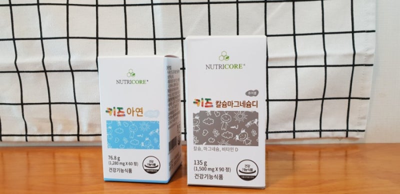 [육아델라 다미맘]키즈영양제 뉴트리코어 키즈아연 키즈칼슘마그네슘디