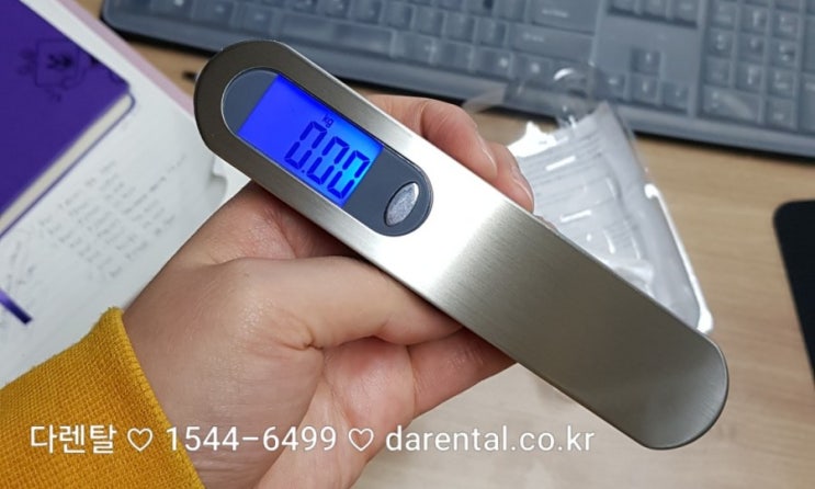  해외여행 비행기 수화물 무게,  손저울 하나면 걱정 끝 [3]
