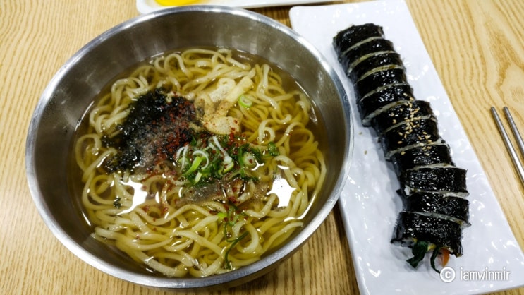 노량진 우동 맛집, 김밥도 맛있는 "수유리우동집" - 폐업