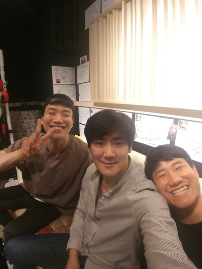 [홍대 합정 녹음실] 김기리 임우일 맹욱재 돈돈돈 팟캐 녹음하는 곳!