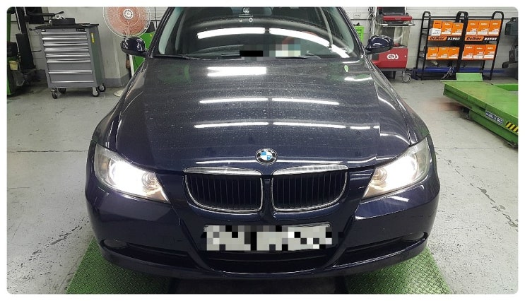  BMW 320i 오일이 새는 고장 점검 