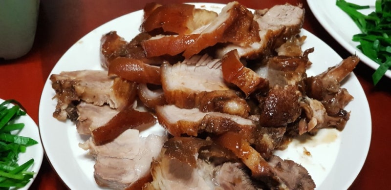 맛있는 쫄대기요리! 그리고 진달래꽃차
