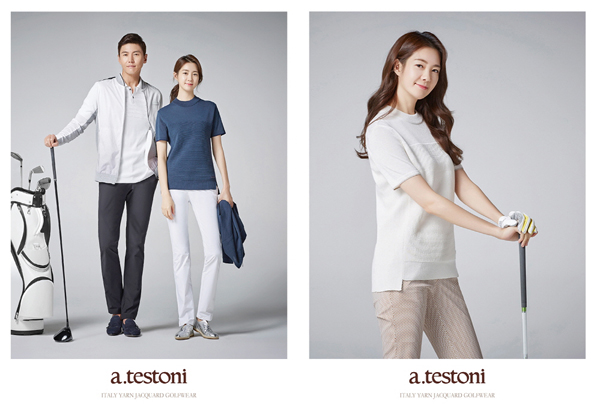  코웰패션 '아.테스토니' 골프웨어, 5월12일(토) 롯데홈 방송