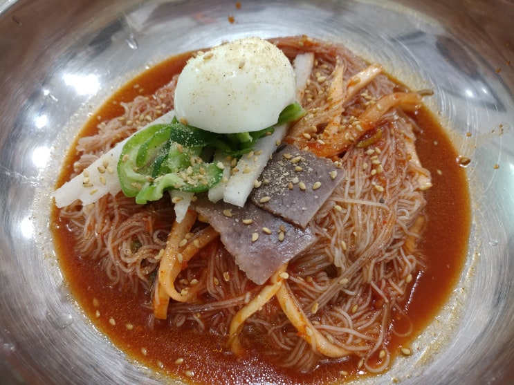  용문동냉면맛집 한참 뜨고 있는 평양냉면의 이웃 함흥냉면집