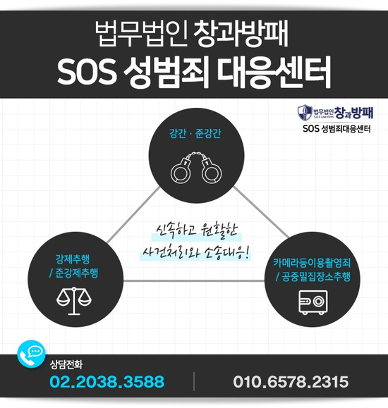 유사강간 무혐의처분(불기소처분) 실제사례  by 법무법인창과방패 이민변호사