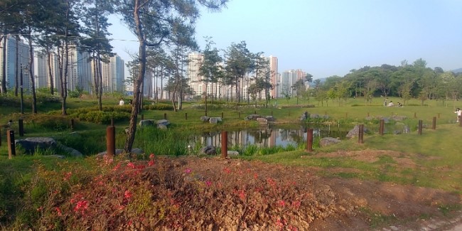  민락2지구 송산사지공원에서의 주말산책~^^