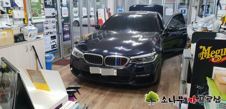  BMW G30 순정 블랙박스 에코 파워팩 장착