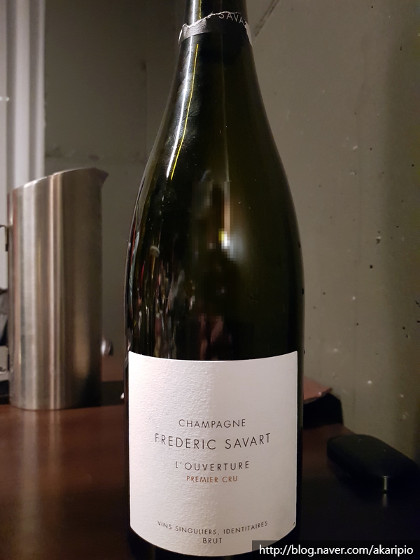  Champagne Frederic Savart, L'Ouverture Premier Cru, Brut, NV (샹파뉴 프레데릭 사바르, 루베흐튀흐 프르미에 크뤼 브륏)
