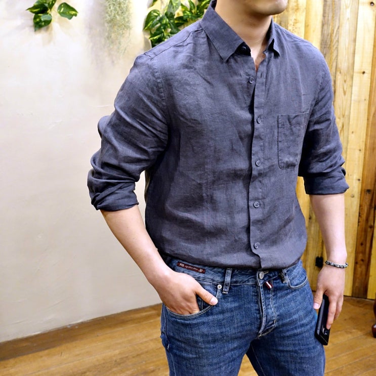  무신사 스탠다드 남자 린넨셔츠 가성비 끝판왕이네요