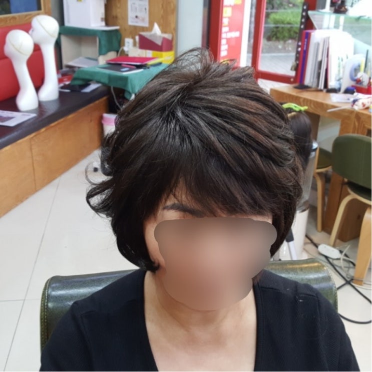  두피알러지로 염색이 힘들죠? 흰머리 이제 패션가발로 커버하세요~~