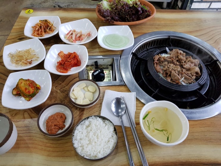  건대 연탄불고기 맛집, 시원식당