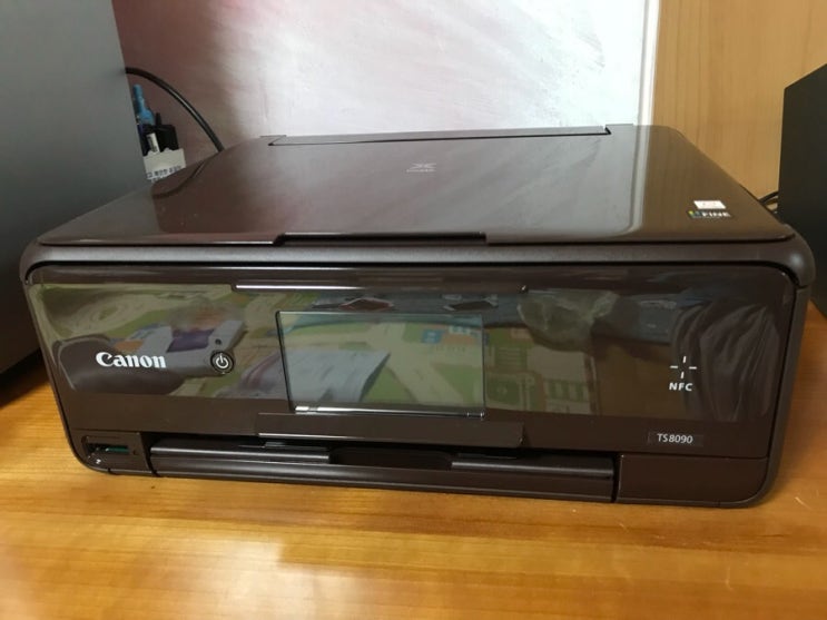 캐논 TS8090 마미포토프린트 wifi 연결 시키기