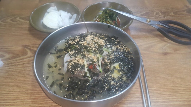 시흥 광석동 물왕 저수지 메밀막국수 맛집