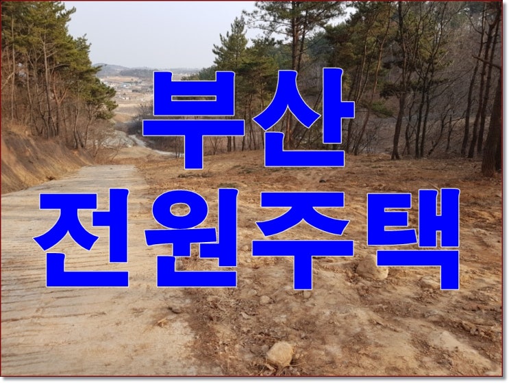  부산 전원주택 선택기준?