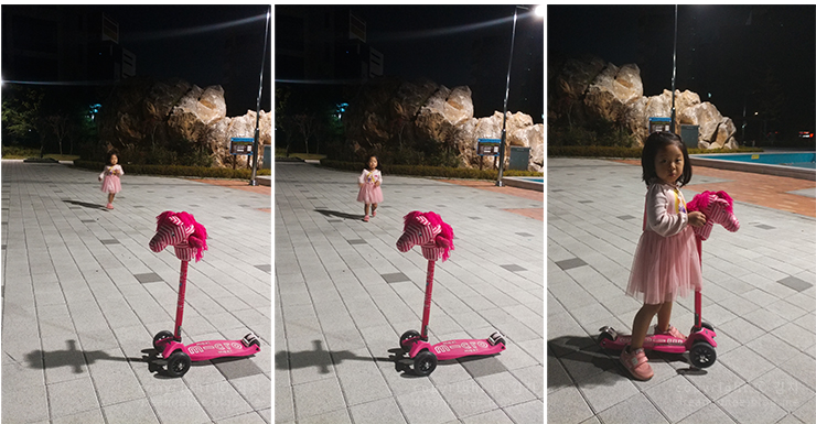  [D+1493 육아일기] 달밤에 공원 산책