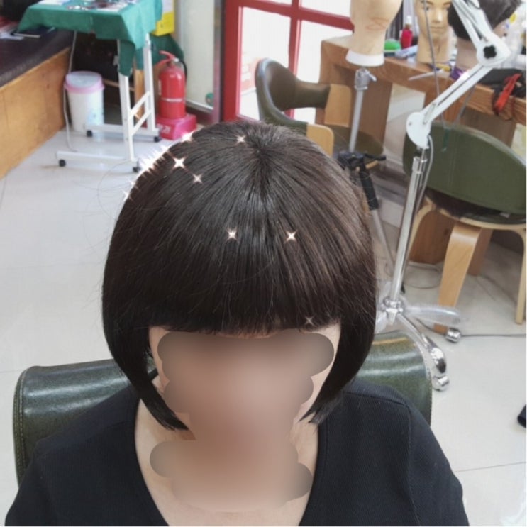  춘천가발 이은주헤어살롱으로 패션가발 하러 오세요~